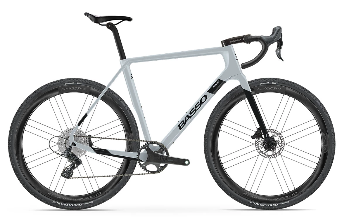 VELO GRAVEL BASSO PALTA II GREY EKAR MX25