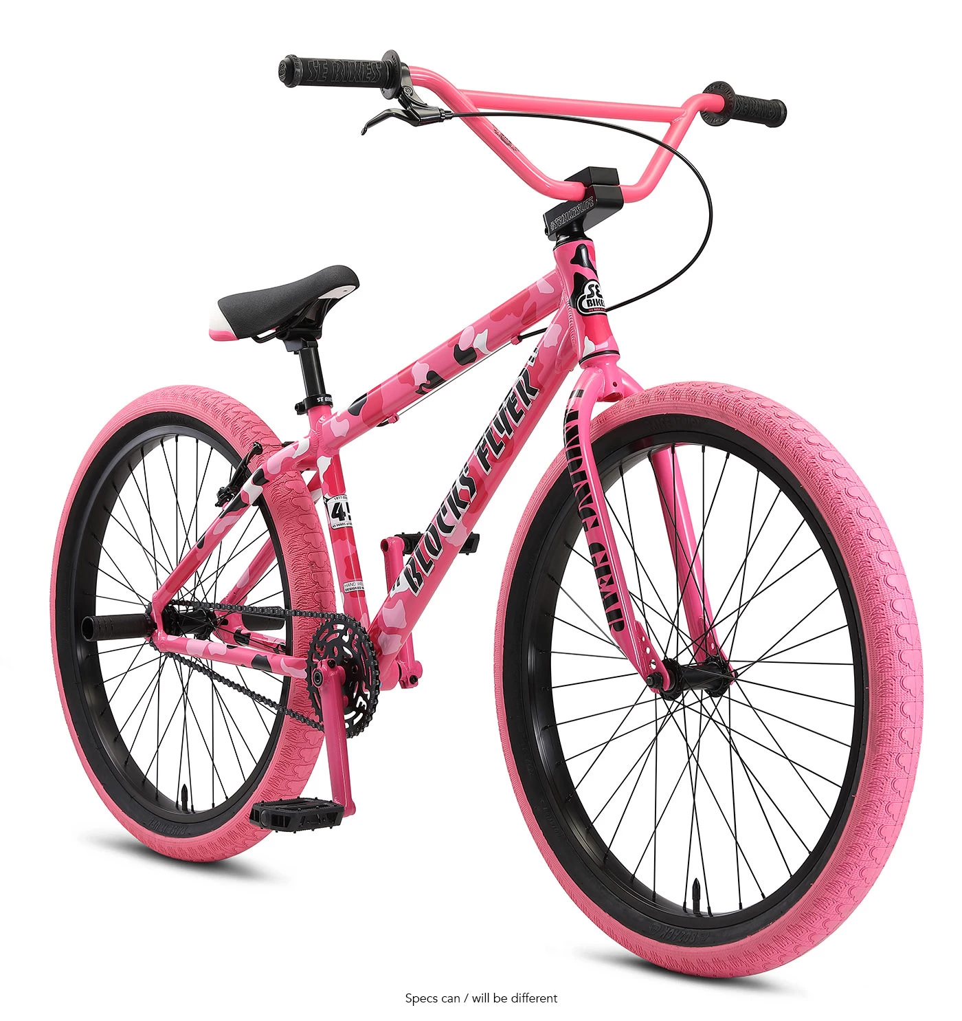 Se-bikes SE BIKES BLOCK FLYER 26" PINK CAMO 2022 – Image 2