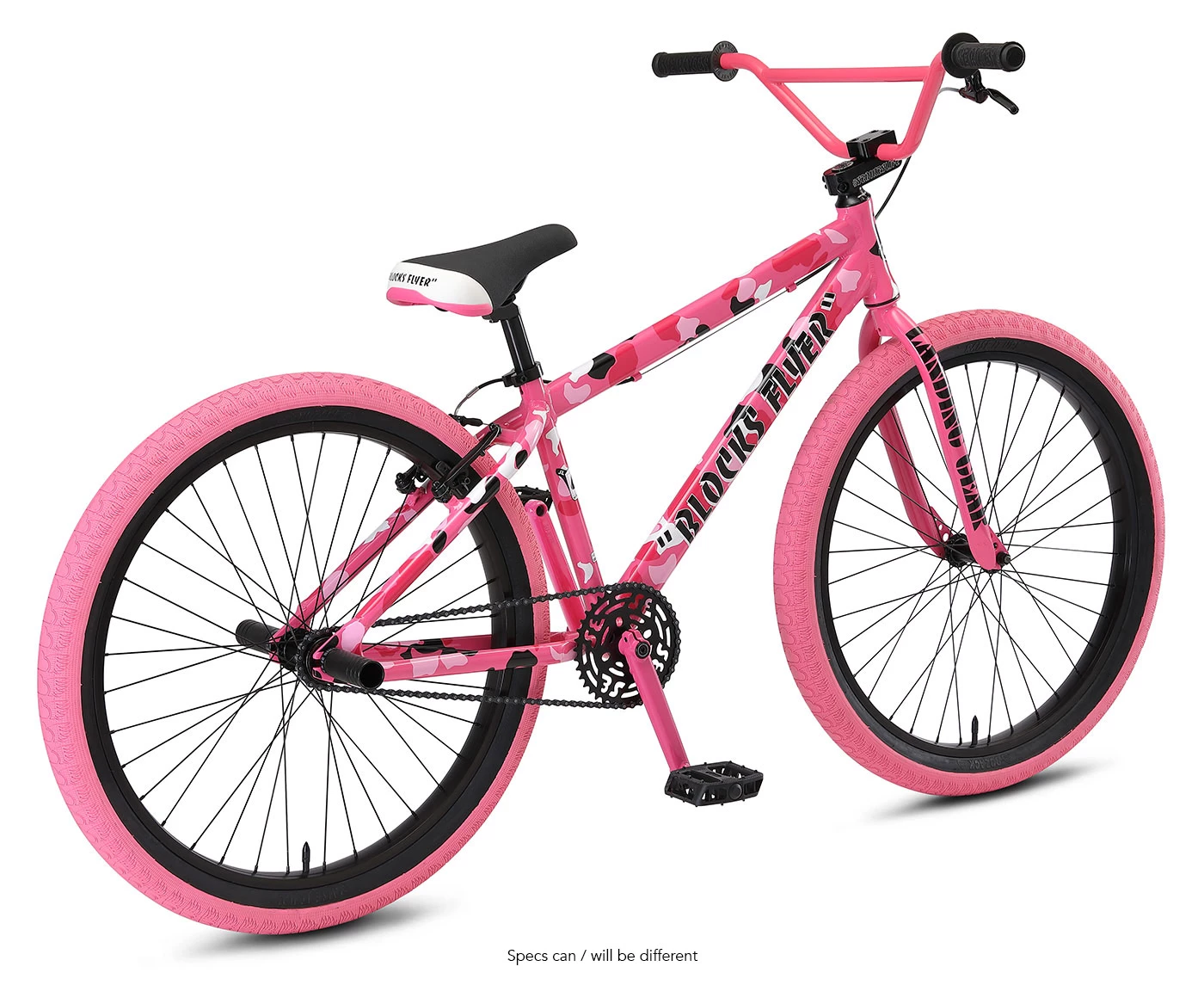 Se-bikes SE BIKES BLOCK FLYER 26" PINK CAMO 2022 – Image 3