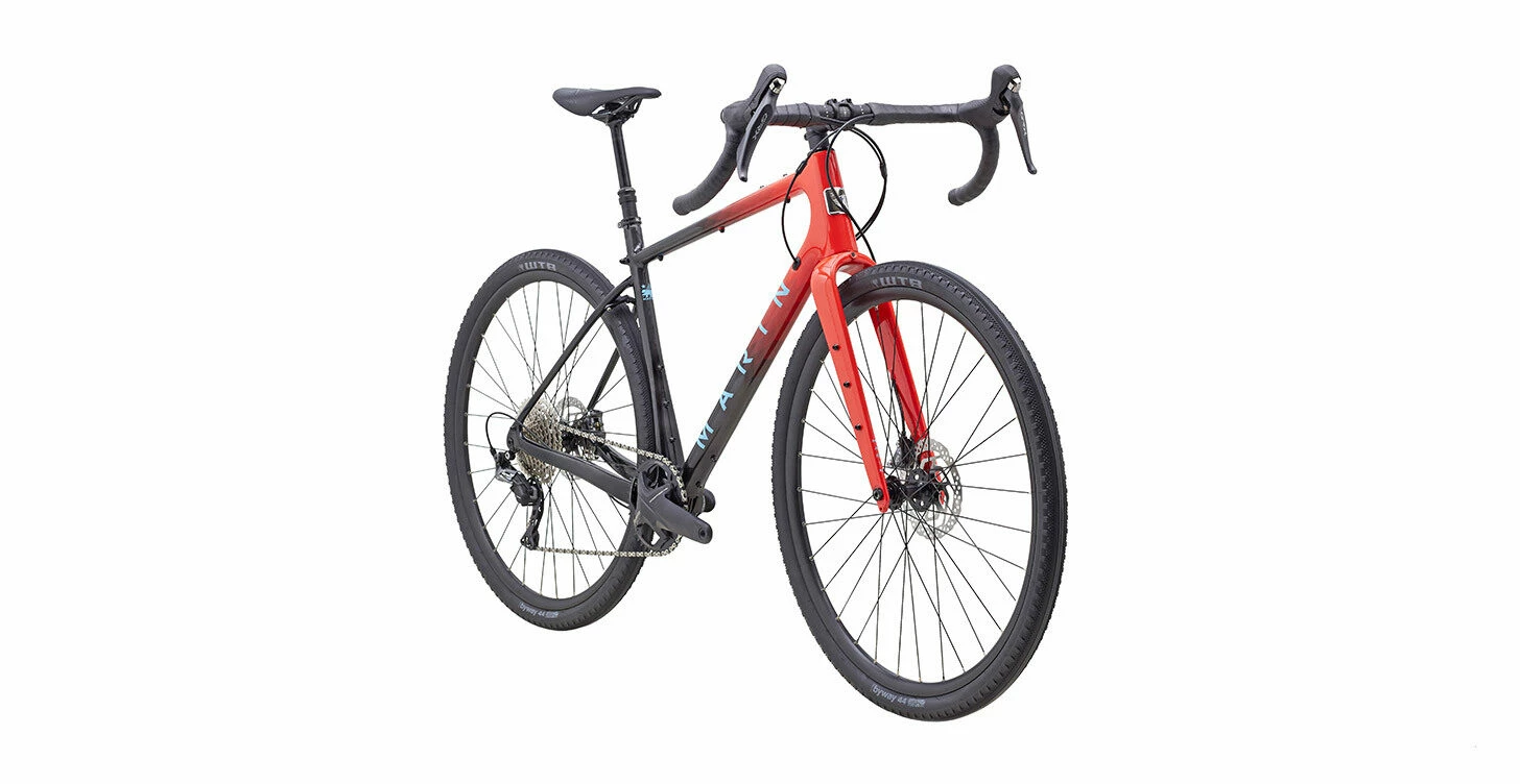 VELO GRAVEL MARIN HEADLANDS 2 BLACK/ORANGE 2022 – Image 2