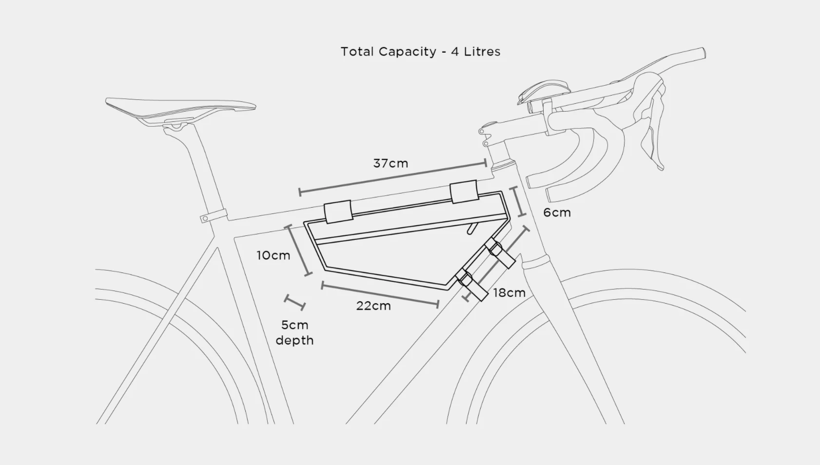 SACOCHE RESTRAP RACE FRAME 4L – Image 4