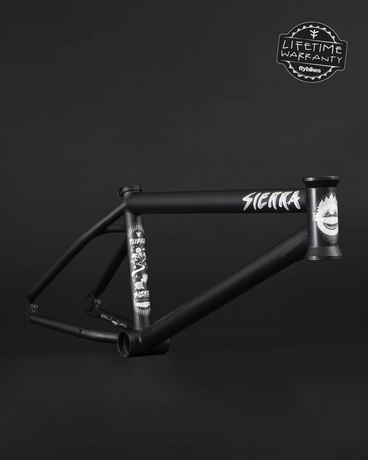 CADRE FLYBIKES SIERRA 18 POUCE FLAT BLACK